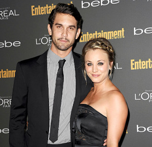 Kaley Cuoco-Sweeting (avec son mari), « coupable » de lui préparer trop souvent à dîner.