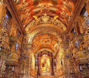 Eglise Sao Francisco de Porto, fleuron des splendeurs de l'époque baroque